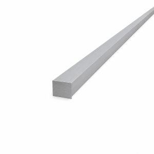 Barre aluminium carrée pleine 15×15 mm EN AW-6060 – longueur 2000 mm