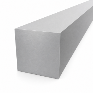 Barre aluminium carrée pleine 70×70 mm – duralumin 2017A T4, L=2000 mm