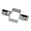 Collier pour panneaux de clôture intermédiaire 60x40 galvanisé GPV-700-04 (2)