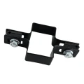 Collier pour panneaux de clôture intermédiaire 60x40 noir GPV-700-02 (2)