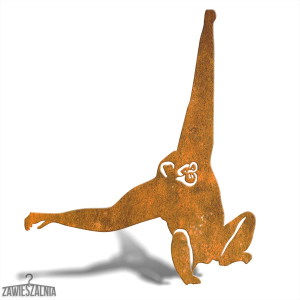 Biżuteria Ogrodowa – décoration de jardin Gibbon XXL 111 cm, acier corten