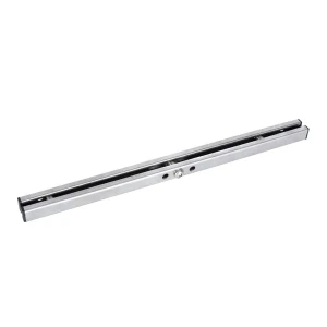Adaptateur de montage Locinox pour ferme-portes de portail sur clôtures non standard – argenté