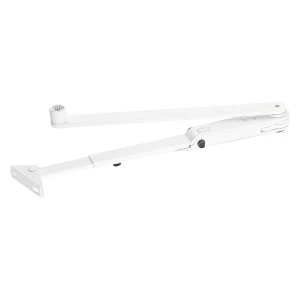 Bras pour ferme-porte GEZE TS 4000/2000 avec verrouillage mécanique – blanc