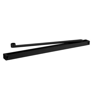 Rail coulissant GEZE avec bras à glissière pour ferme-porte TS 5000/3000 – noir