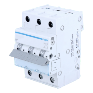 Hager MBN306E – disjoncteur magnétothermique B 6A 3P 6kA