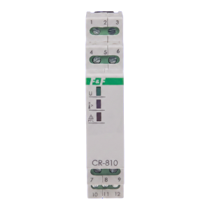 F&F CR-810DUO – relais résistif PTC pour la protection thermique des moteurs et transformateurs