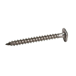 Vis à bois TCS M8x80/72 en acier inoxydable A2 – fixation PV pour chevrons