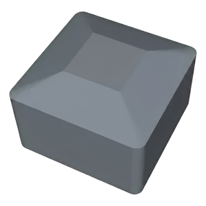 Bouchon gris LLDPE pour profilé de montage PV 40×40 mm – type 1