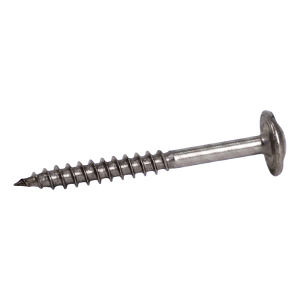 Vis à bois TCS M6x60/36 acier inoxydable A2 – montage PV pour chevrons