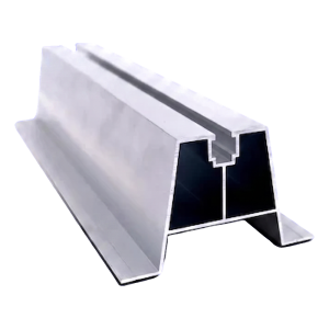 Pont trapézoïdal en aluminium H-70 avec EPDM 330 mm – fixation PV pour tôle trapézoïdale