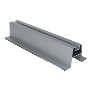 Pont trapézoïdal en aluminium H-60 avec EPDM 330 mm – montage PV sur tôle trapézoïdale