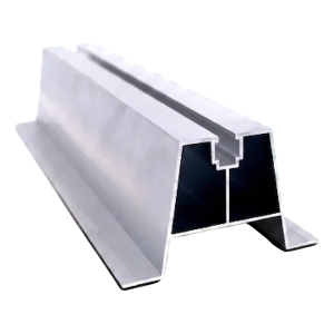 Pont trapézoïdal en aluminium H-70 avec EPDM 400 mm – montage PV sur tôle trapézoïdale