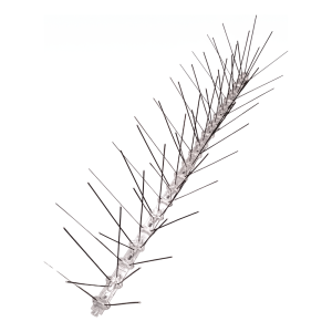 Pics anti-oiseaux 50 cm – bande dissuasive 120 pics/m, acier inoxydable