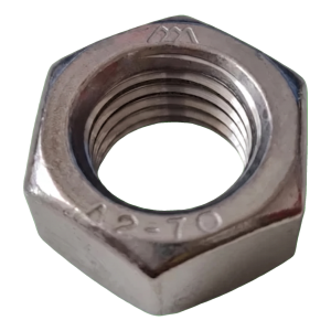 Écrou hexagonal M16 DIN 934 – acier inoxydable A2-70 pour installations PV