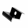 Pince d'extrémité - Trou M8 - Aluminium 6060 - H30 Anodisé PV-03-02 (1)