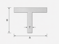 Profilé en T aluminium 30×30×3 mm – profil T EN AW-6060 longueur 2000 mm 001-868 (2)