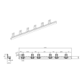 Crémaillère pour portails coulissants autoportants Plastique L1000X20 jusqu'à 800 kg 000-204 (3)