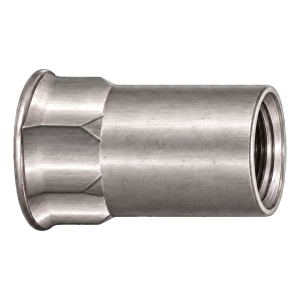 Écrou à river en acier inoxydable A2 M5×14 mm – petite tête fraisée, fût semi-hexagonal – carton de 250 pièces