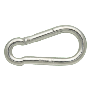 Mousqueton pompier 8x80 zingué DIN5299C