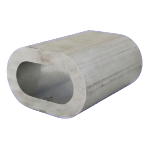 Manchon aluminium pour câbles 6 mm EN 13411-3