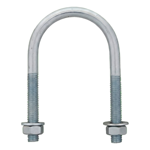 Boulon en U (collier pour tuyaux) galvanisé M6 × 35 mm, pour tube 1"