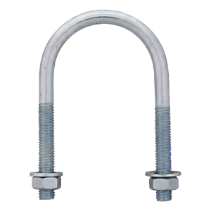 Boulon en U (collier pour tube) galvanisé M6 × 49 mm, pour tube 1 1/2"