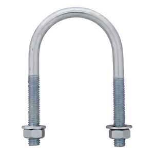 Boulon en U (collier pour tubes) galvanisé M8 × 43 mm, pour tube 1 1/4"