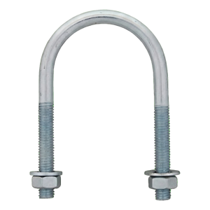 Boulon en U (collier pour tubes) galvanisé M8 × 61 mm, pour tube 2"