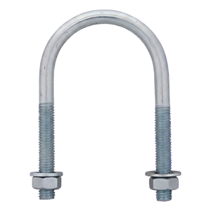 Boulon en U (collier de serrage pour tubes) galvanisé M10 × 35 mm, pour tube 1"