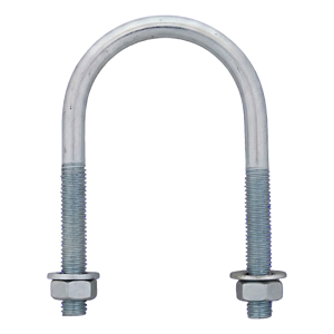 Boulon en U (collier de serrage pour tubes) galvanisé M12 × 115 mm, pour tube 4"