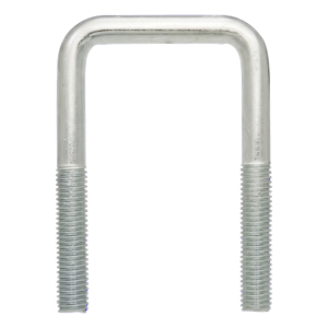 Boulon en U carré (type C) galvanisé M8 × 61 × 108 mm, pour tube 2"