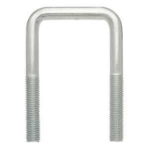Boulon en U carré (type C) galvanisé M8 × 77 × 136 mm, pour tube 2 1/2"