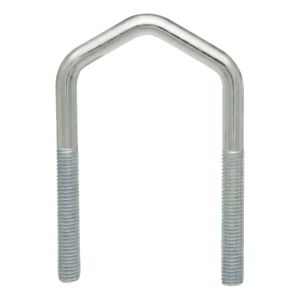 Collier d'antenne (type D) galvanisé M6 × 43 × 78 mm, pour tube 1 1/4"