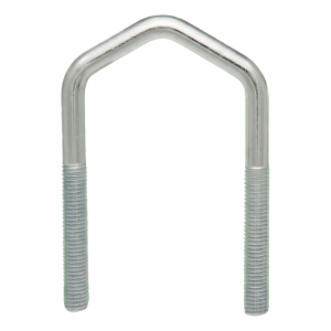 Étrier de mât (type D) galvanisé M6 × 49 × 90 mm, pour tube 1 1/2"