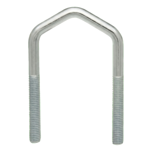 Étrier de mât (type D) galvanisé M8, pour tube 1/2"