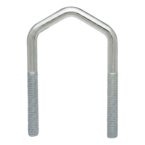 Collier d'antenne (type D) galvanisé M8, pour tube 1"