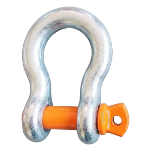 Manille lyre galvanisée 2 t – axe Ø16 mm, EN 13889