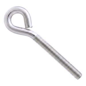 Piton à œil à filetage métrique galvanisé M6×60 mm