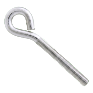 Piton à œil à filetage métrique galvanisé M6×100 mm
