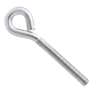 Piton à œil à filetage métrique zingué M8×60 mm