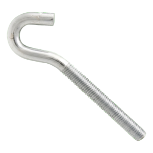 Crochet fileté à filetage métrique zingué M8×185 mm