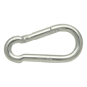 Mousqueton pompier galvanisé 11×120 mm – DIN 5299 C