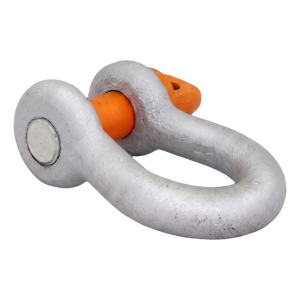 Manille lyre galvanisée 4,75 t – axe Ø22 mm, EN 13889