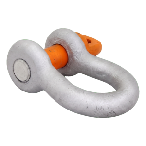 Manille lyre galvanisée 8,5 t – axe Ø28 mm, EN 13889