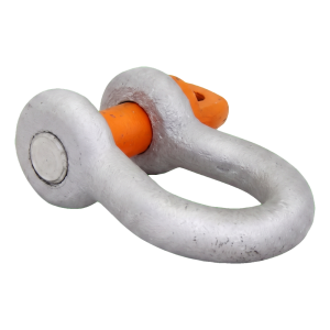 Manille lyre galvanisée 1,5 t – axe Ø12 mm, EN 13889