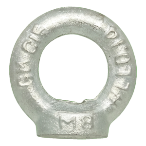 Écrou à œil de levage zingué M16 DIN 582 – acier C15