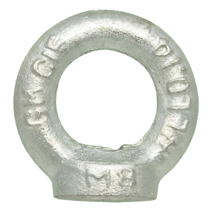 Écrou à œil de levage zingué M24 DIN 582 – acier C15
