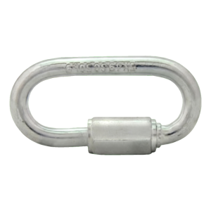 Maillon rapide galvanisé 5 mm – charge maximale d'utilisation 125 kg