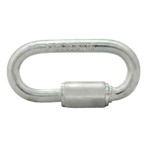 Maillon rapide galvanisé 4 mm – charge maximale d'utilisation 80 kg