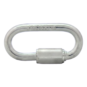 Maillon rapide galvanisé 8 mm – charge maximale d'utilisation 320 kg